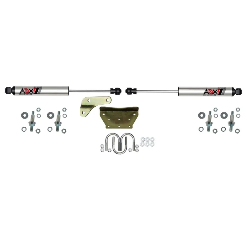 Skyjacker 00-05 Ford Excursion ADX 2.0 Dual Stabilizer Kit w/ CNC Machined Polished Alum.