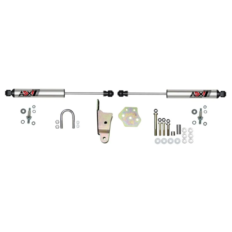 Skyjacker 94-97 Dodge Ram 1500/2500/3500 ADX 2.0 Dual Stabilizer Kit w/ CNC Machined Polished Alum.