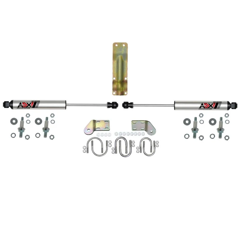 Skyjacker 98-01 Dodge Ram 1500 ADX 2.0 Dual Stabilizer Kit w/ CNC Machined Polished Alum.