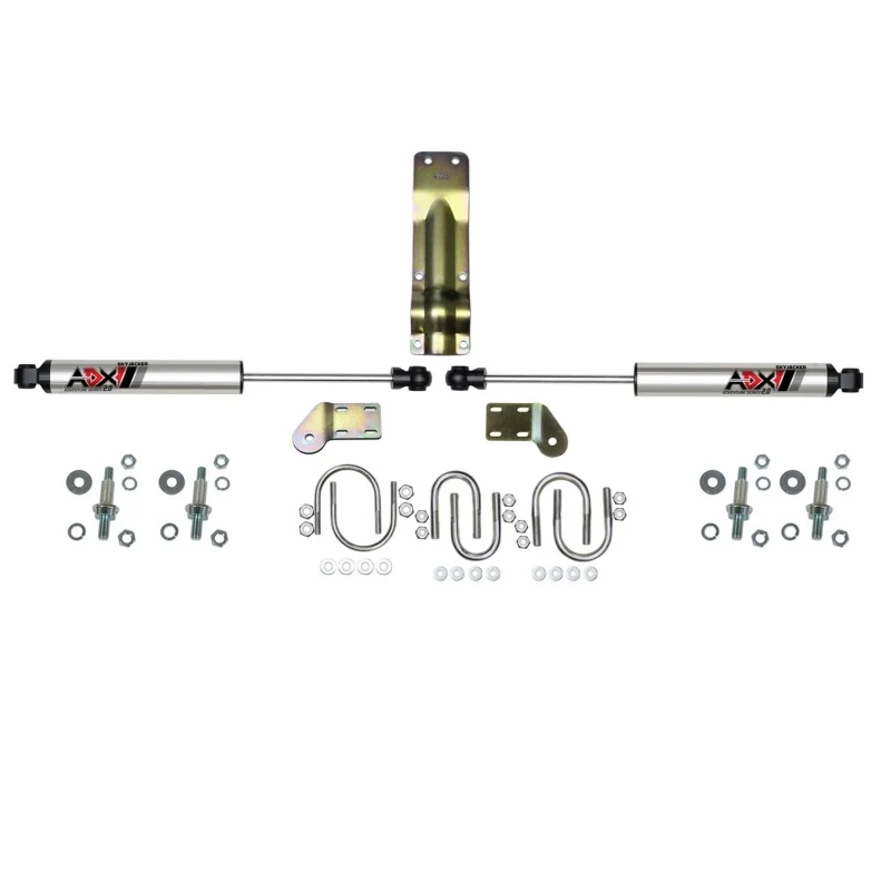 Skyjacker 98-02 Dodge Ram 2500/3500 ADX 2.0 Dual Stabilizer Kit w/ Polished Alum.