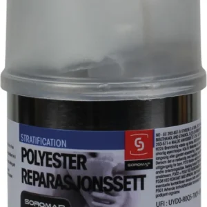 Soromap Polyester Kit reparasjonssett 250 g