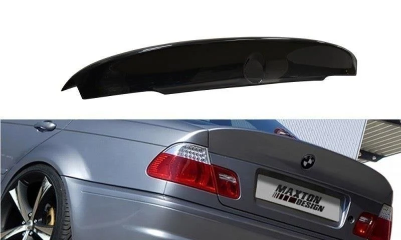 Spoiler BMW 3 E46 4 Dør Saloon < M3 CSL Look > (Painting)