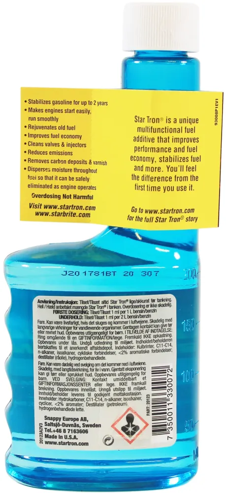 Star Tron Drivstoff Behandling bensin 250 ml