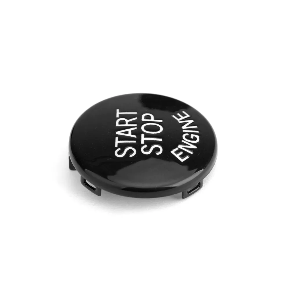 Start stopp motorknappbryterdeksel BMW E -chassis E90 E91 X5 E70 E60 Black