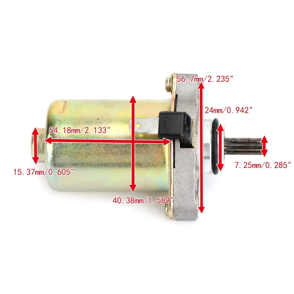 Startmotor Aprilia Habana Mojito Scarabeo 50 DD SR50 LC 1999-2006