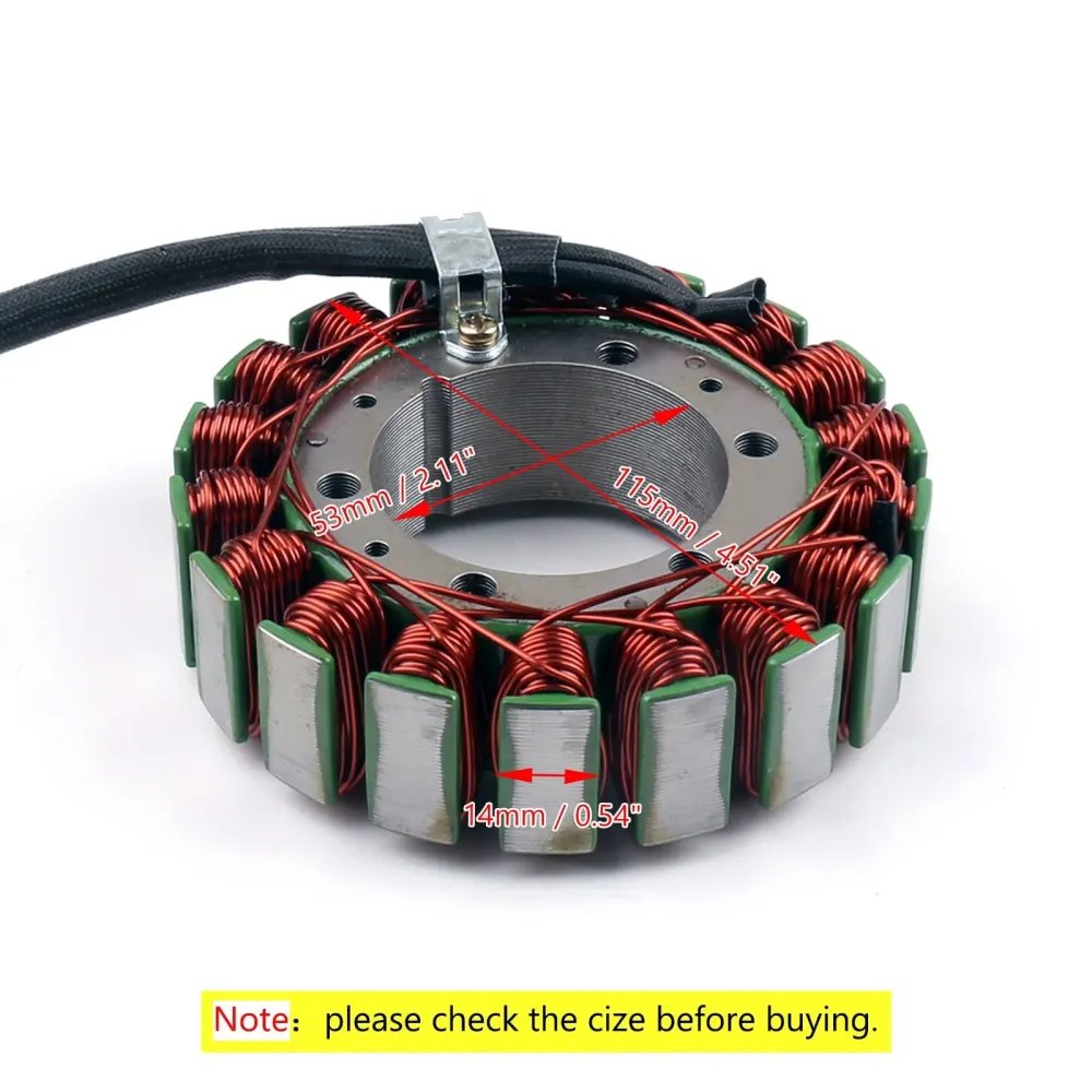 Stator Coil Honda CX 500 650 VT1100 VT750 Suzuki SV1000 Magneto Generator Generisk