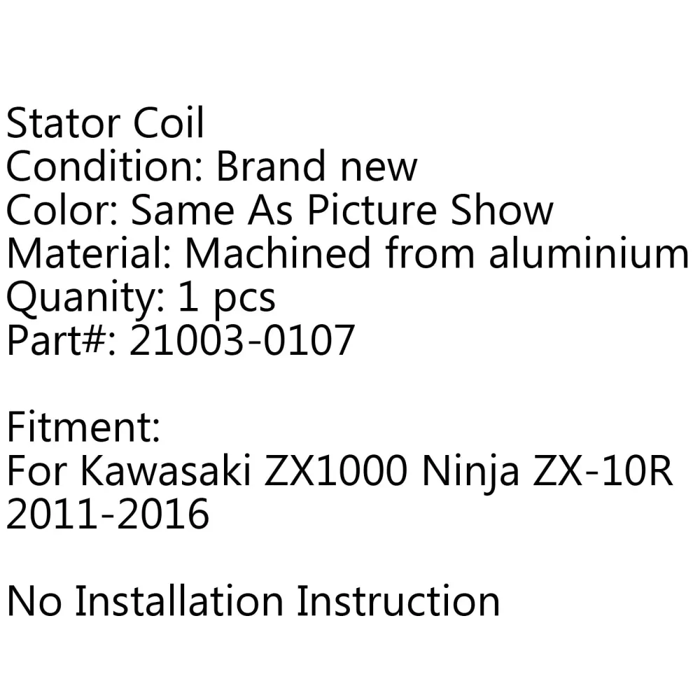 Stator Coil Kawasaki ZX1000 Ninja ZX-10R (11-2016) generisk