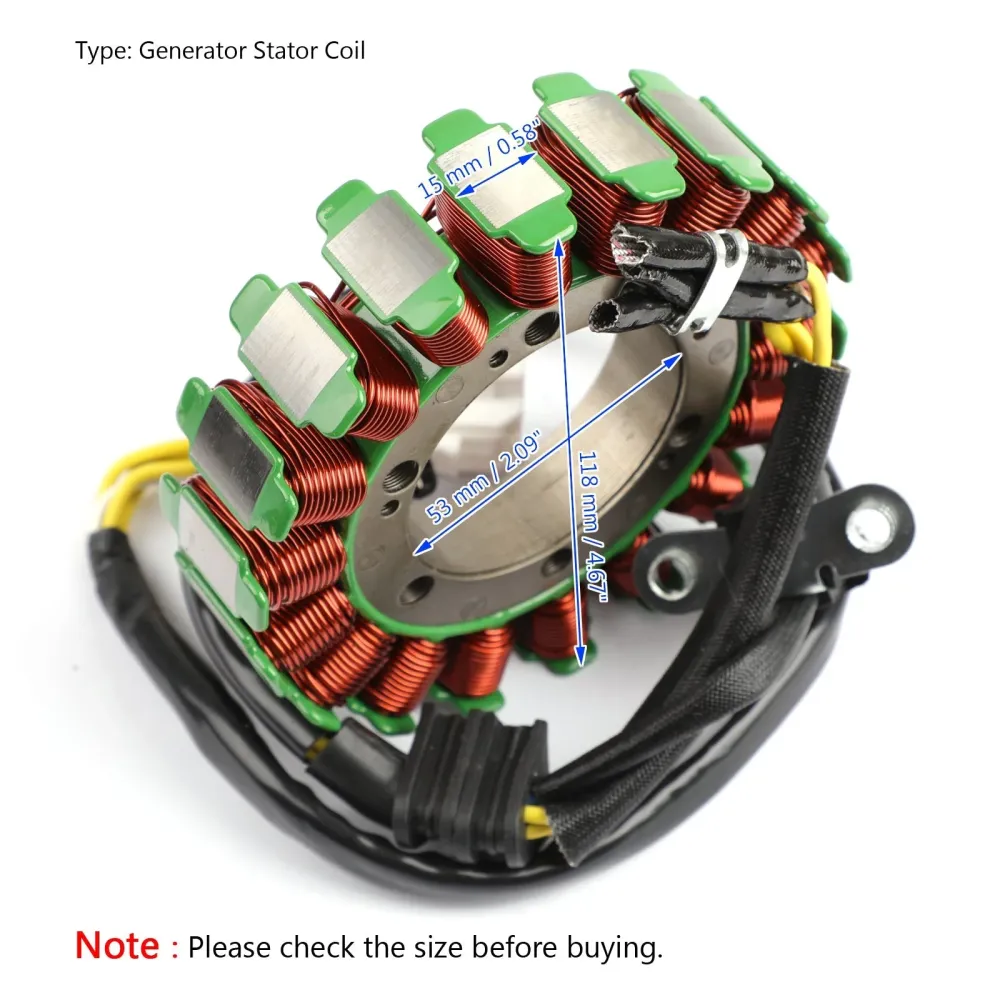 Stator Generator Fit Aprilia Dorsoduro 750 900 1200 Shiver 750 900 2007-2017 Generisk