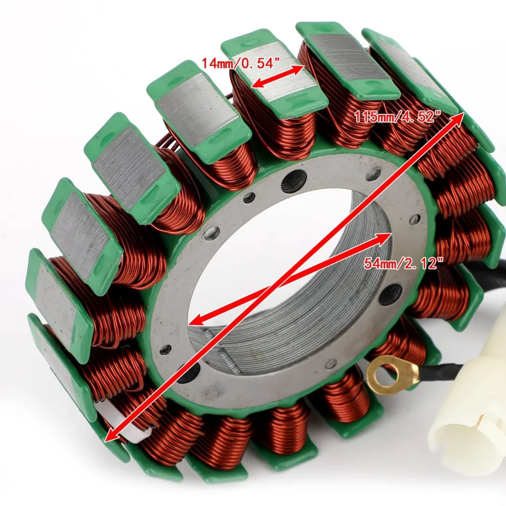 Stator ladingsspole Suzuki DF40A DF50A DF60A 10-17 påhengsmotor 32120-88L00 Generisk