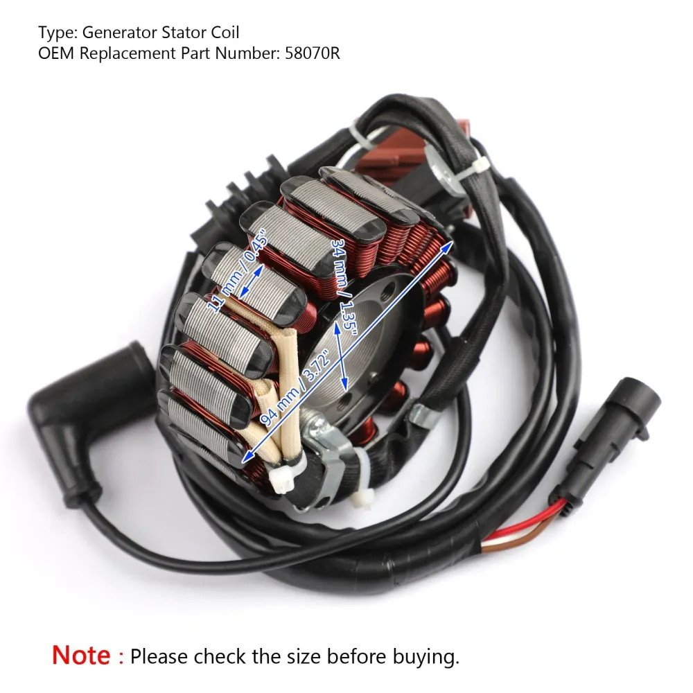 Stator passer Aprilia Atlantic Sr Sport City Scarabeo 125 200 250 300 2006-2014 generisk