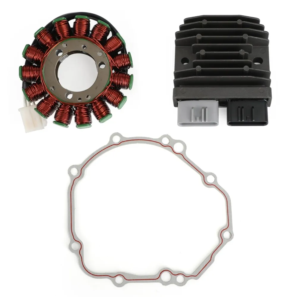 Stator spole+spenningsregulator likeretter+pakning suzuki gsx-s gsxs 1000 16-20 generisk