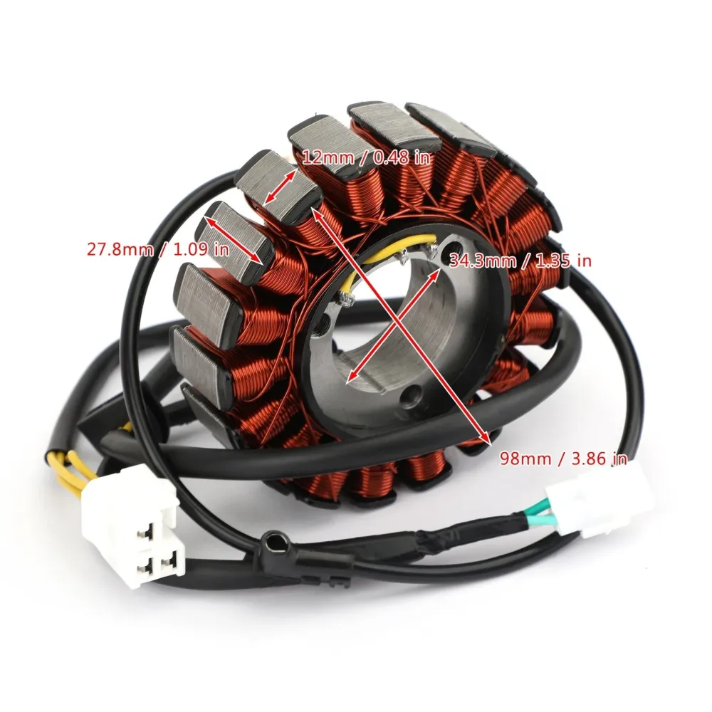 Statorgenerator Kawasaki BR250 Z250SL BX250 Ninja 250SL 2014-17 21003-0141 generisk