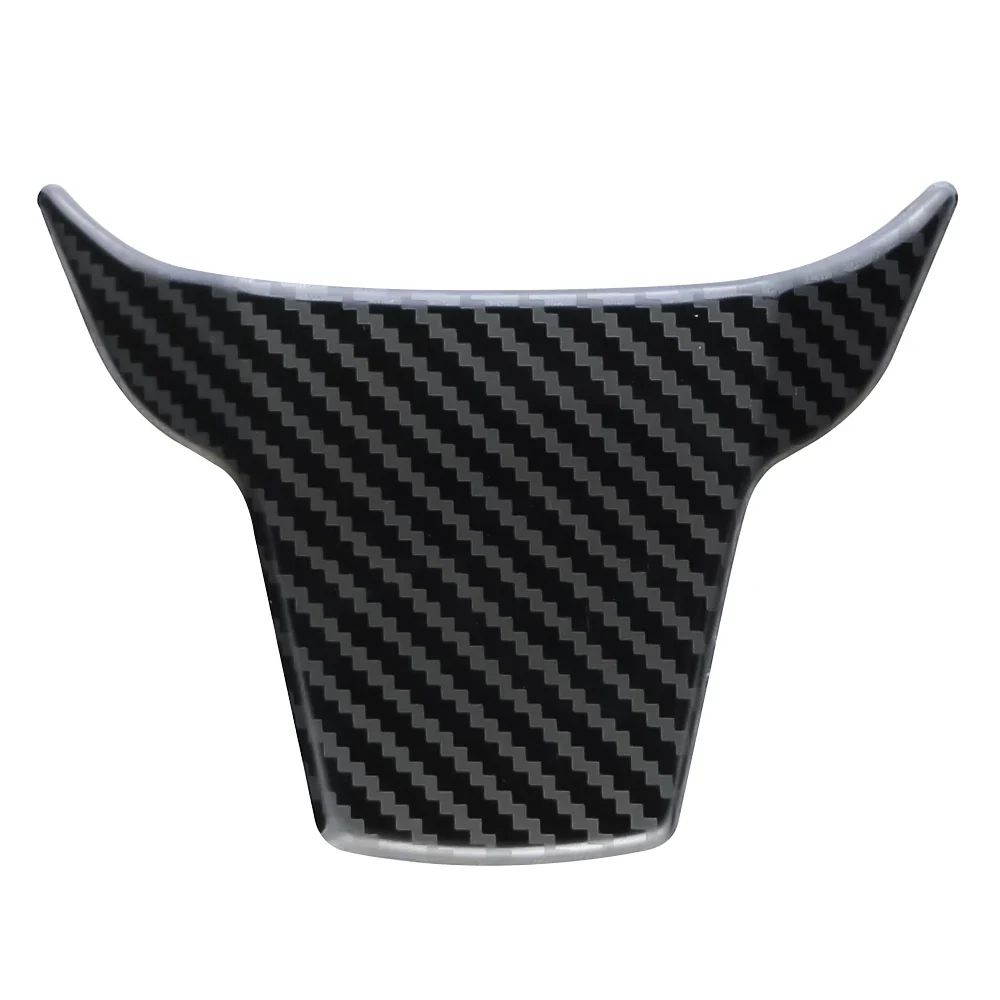 Steering Wheel Trim Cover Honda Civic CR-V, Stainless Steel Base Carbon Fiber Pattern