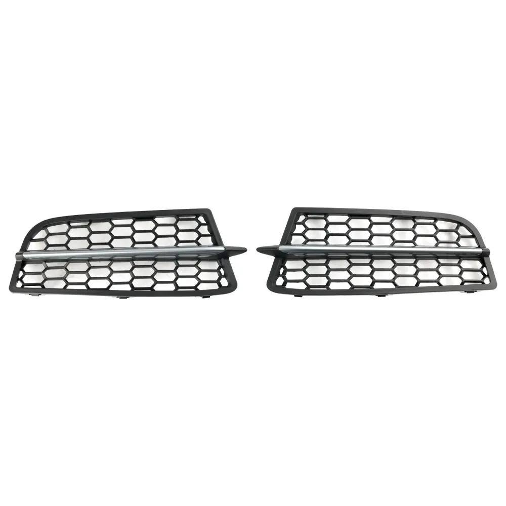2 stk front støtfanger tåkeledning Bezel Grill Grille Fit BMW F20 F21 2011-2015 m