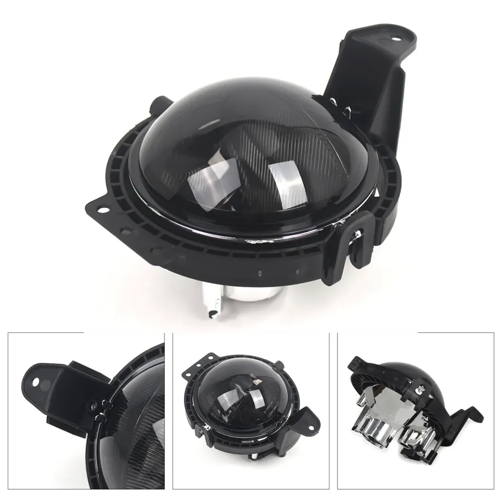 1 stk front støtfanger tåkelys mini R55 R56 R58 R59 R60 63172751295 Røykobjektiv