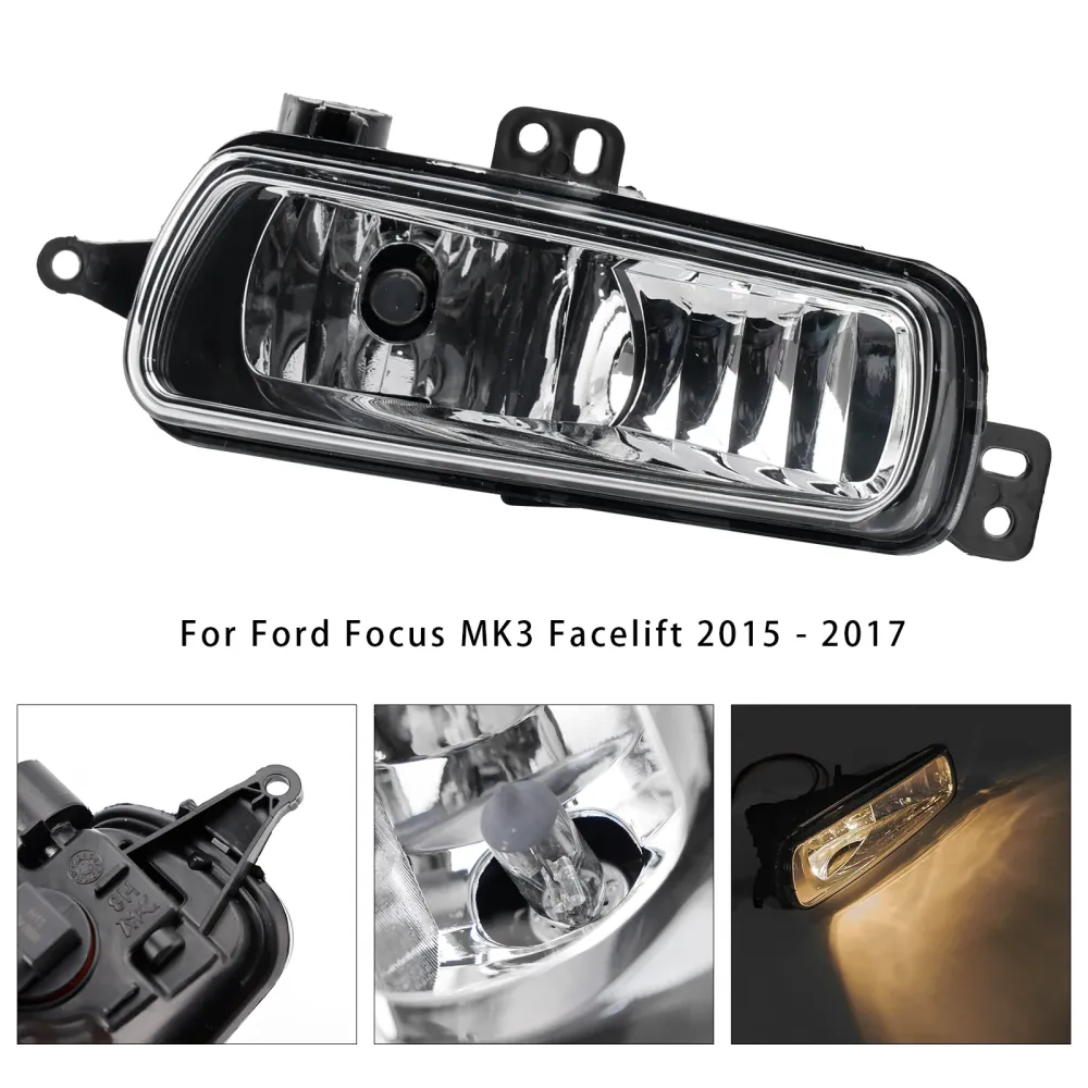 1 stk front venstre tåke lyslamper med pærer Ford Transit Custom 2014-2023