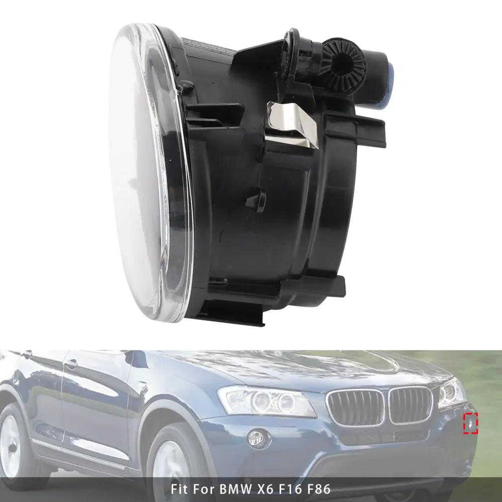 1 stk front venstre tåke lyslamper uten pærer BMW x3 x4 x5 x6 63177238787