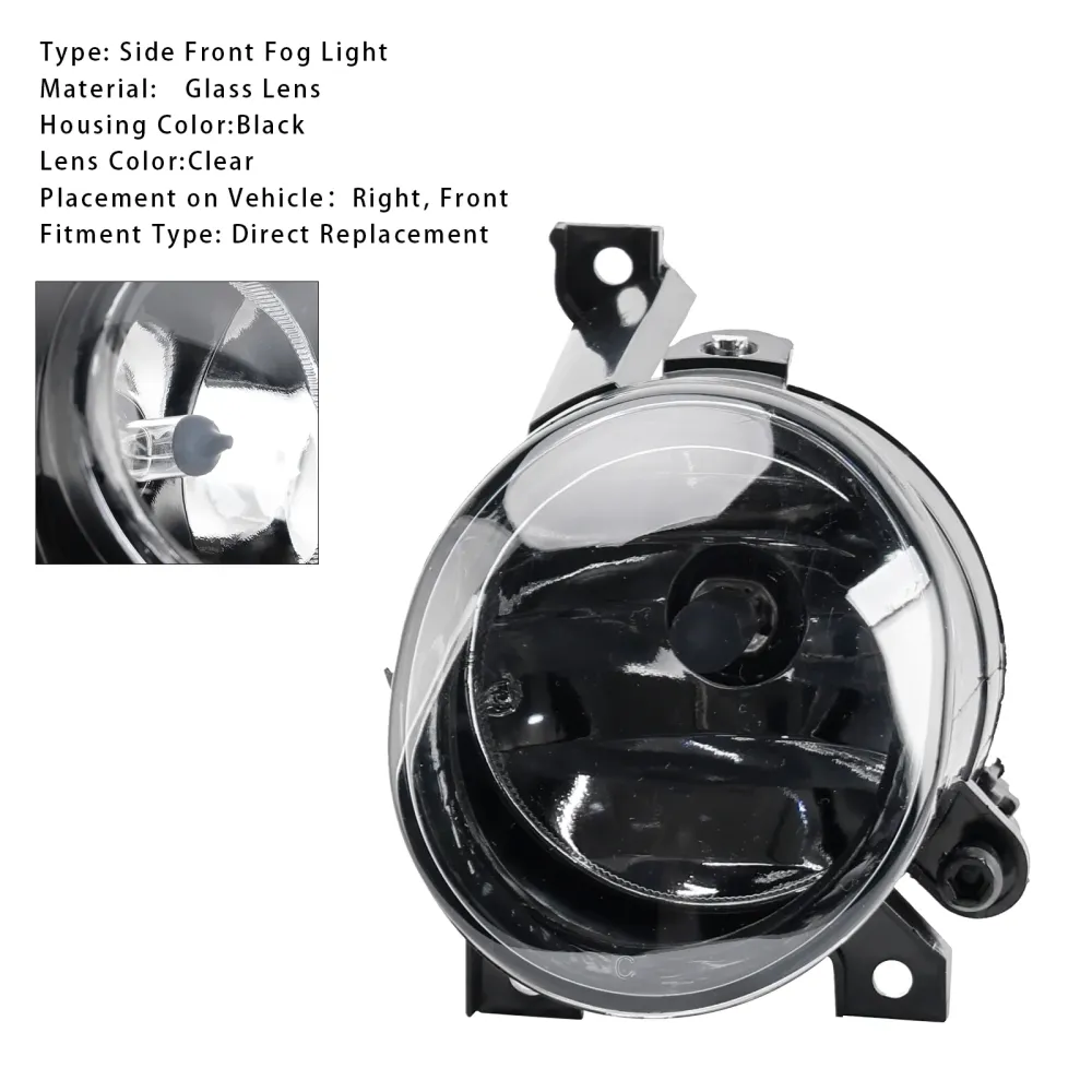 1 stk front venstre tåkelys Volkswagen Polo 2010-2014 Tiguan 2008-2011