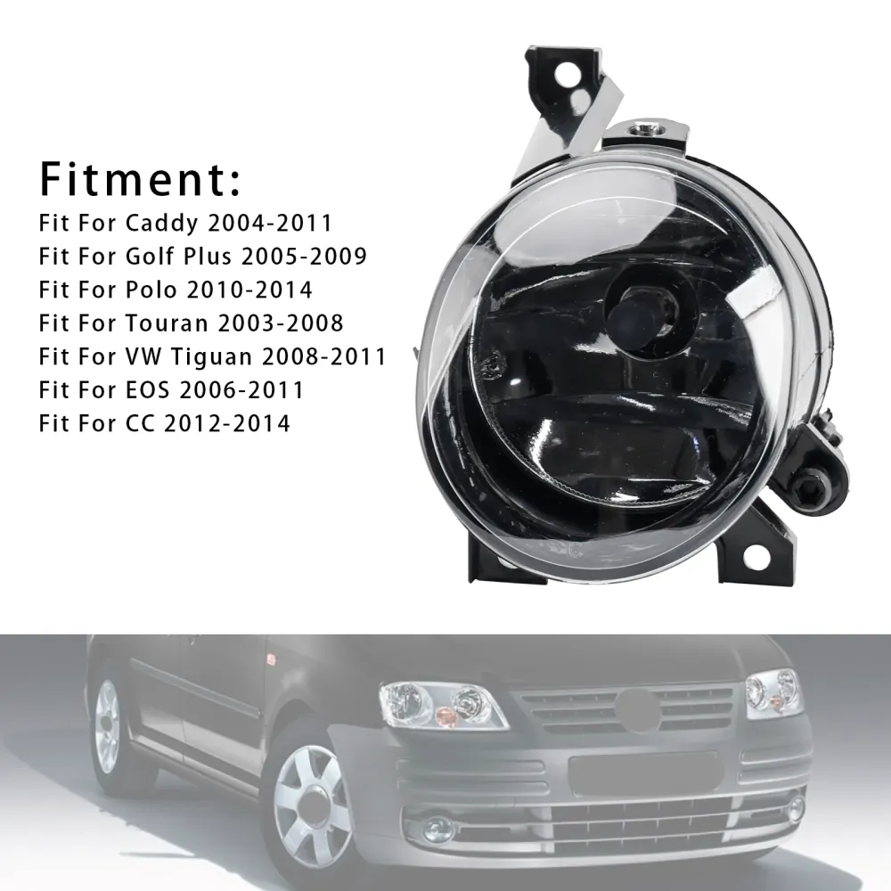 1 stk front venstre tåkelys Volkswagen Polo 2010-2014 Tiguan 2008-2011