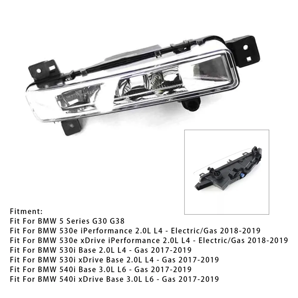 1 stk LED foran høyre tåkelys BMW 5-serie G30 G38 17-19 63177349132