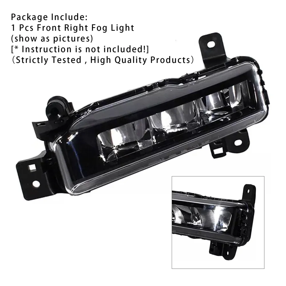 1 stk LED foran høyre tåkelys BMW G20 G21 X1 F48 LCI F45 F46 63178089526