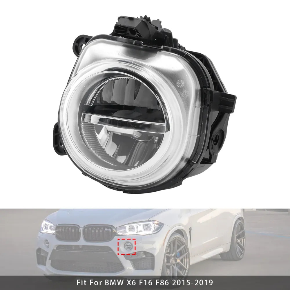1 stk LED foran venstre tåkelys BMW x3 F25 x4 F26 X5 F15 X6 F16 63177317251