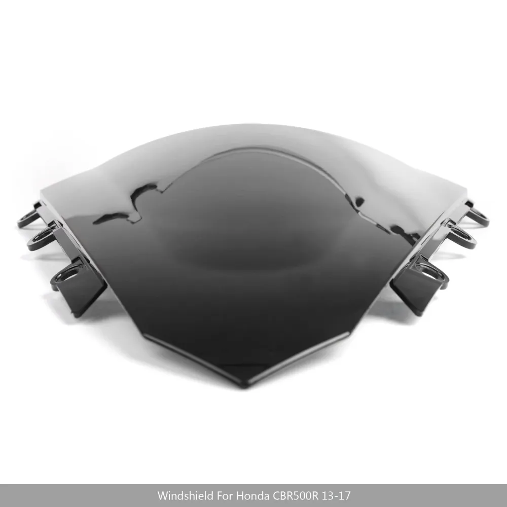 1 stk motorsykkel ABS frontrute frontrute Honda CBR500R 2016-2018 generisk