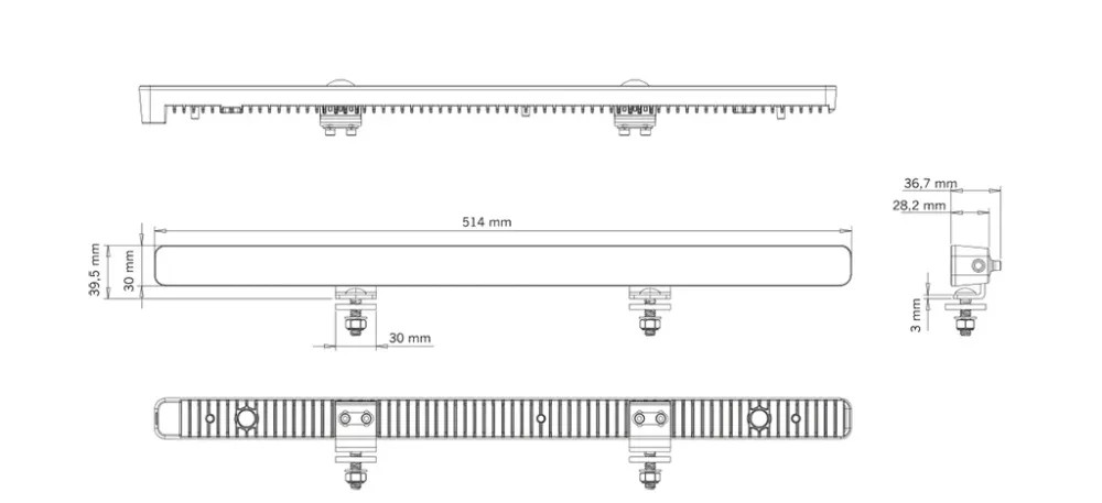 Strands Nuuk E-line LOW PROFILE 20"