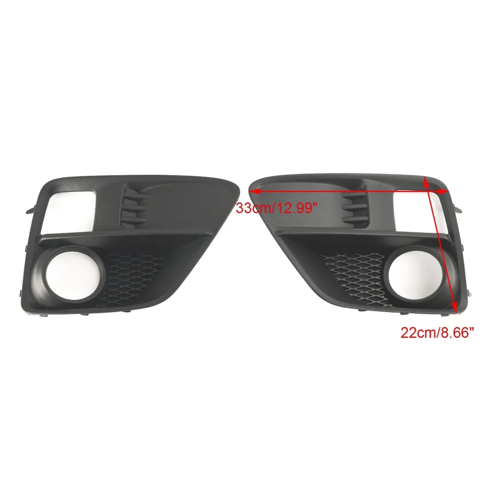 Subaru WRX & STi 2015-2017 2 stk. tåkelysdeksel foran, grillgrill
