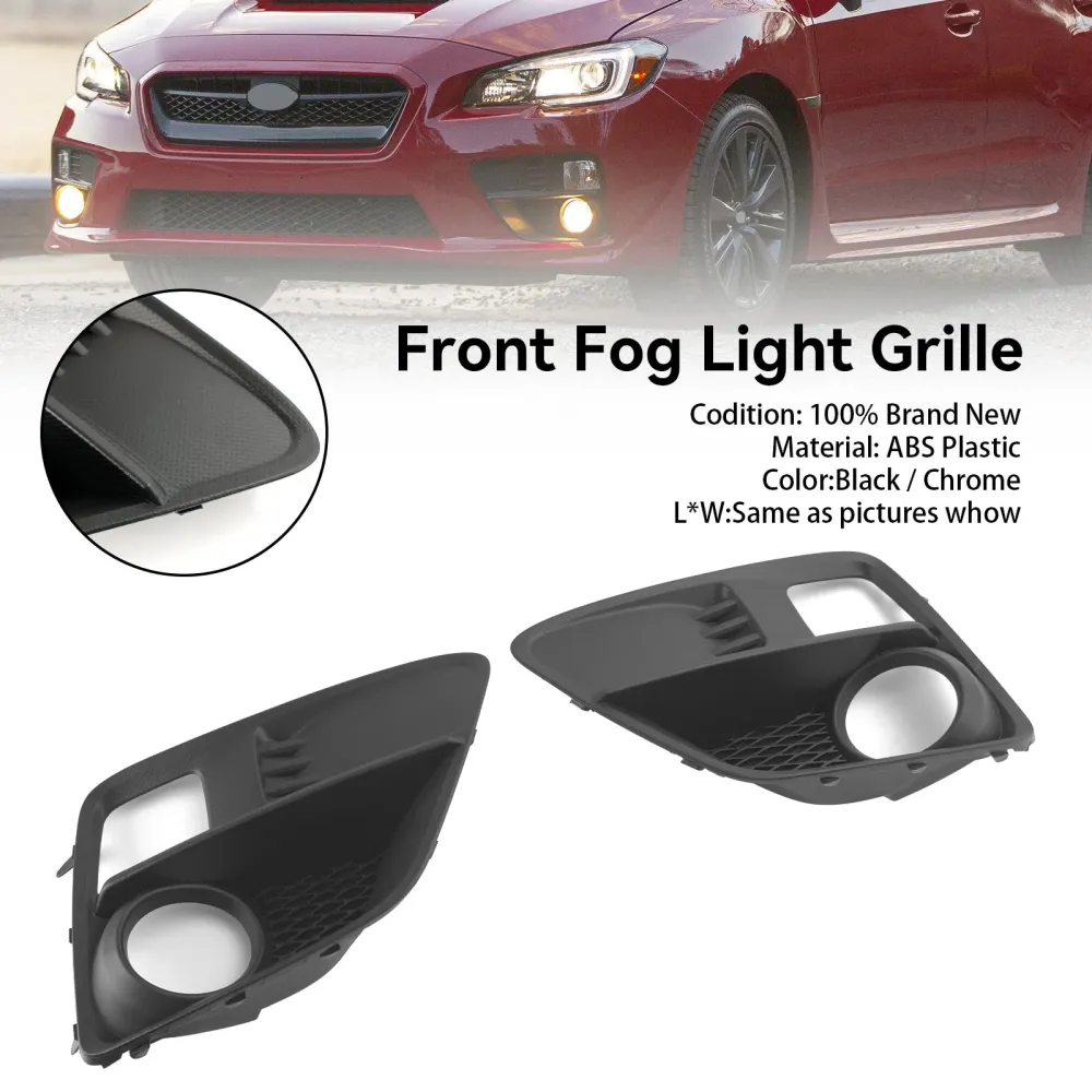 Subaru WRX & STi 2015-2017 2 stk. tåkelysdeksel foran, grillgrill