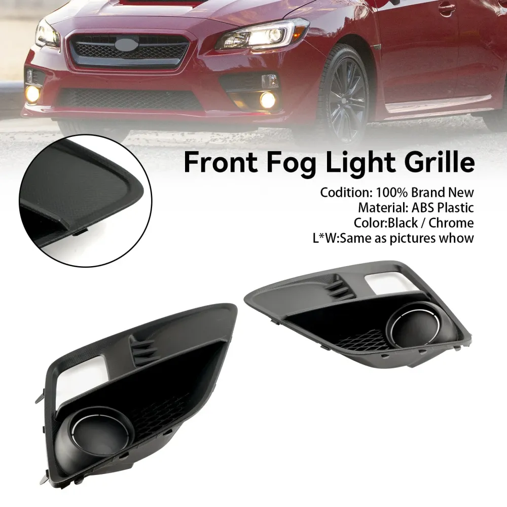 Subaru WRX & STi 2015-2017 2 stk. tåkelysdeksel foran, grilldeksel