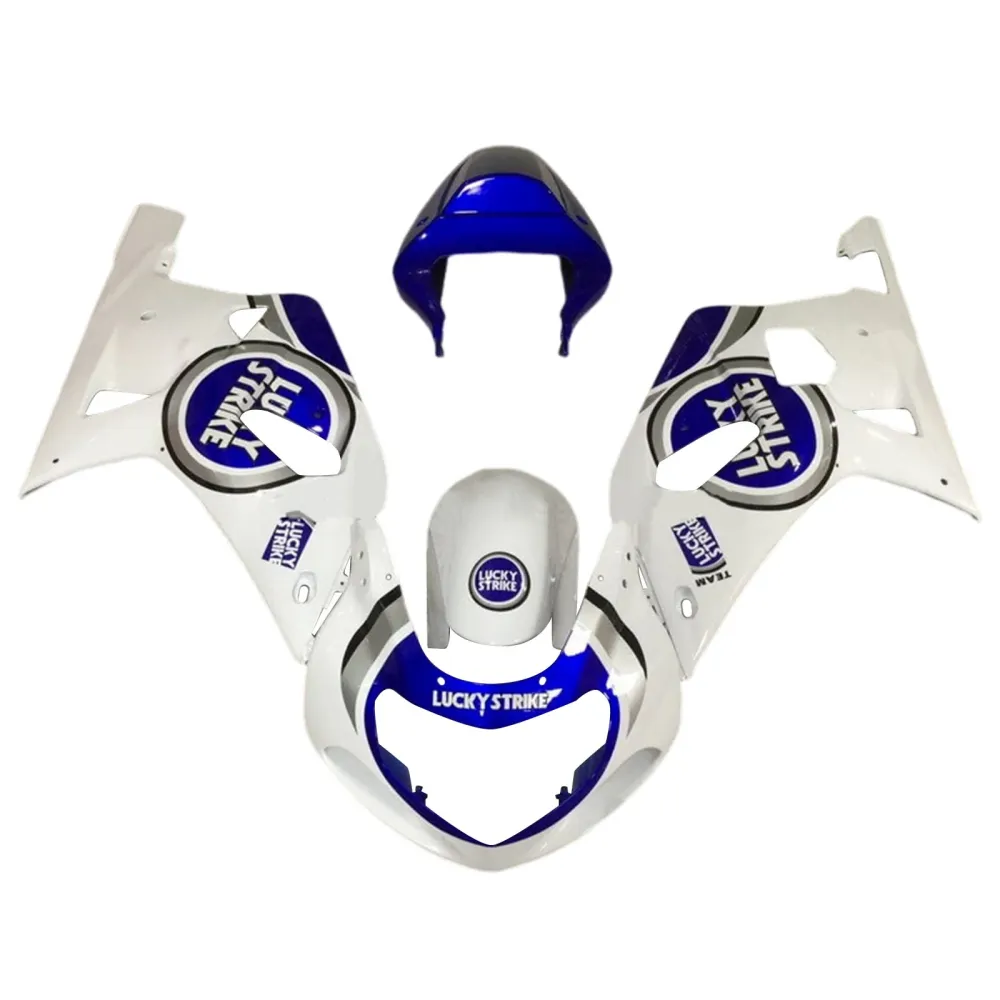2001-2003 Suzuki GSXR600 2000-2003 GSXR750 K1 Injeksjon Fairing Kit karosseri
