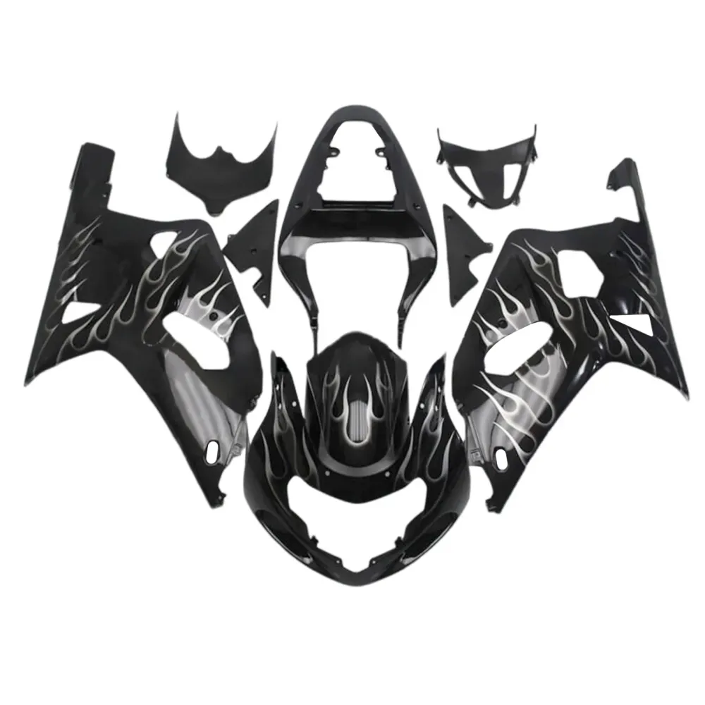2001-2003 Suzuki GSXR600 2000-2003 GSXR750 K1 Injeksjon Fairing Kit karosseri