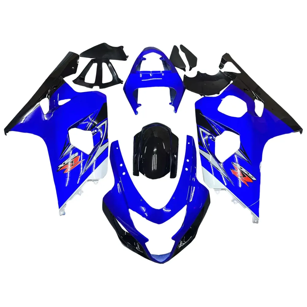 2004-2005 Suzuki GSXR 600/750 K4 Injeksjon Fairing Kit Bodywork Plastic ABS