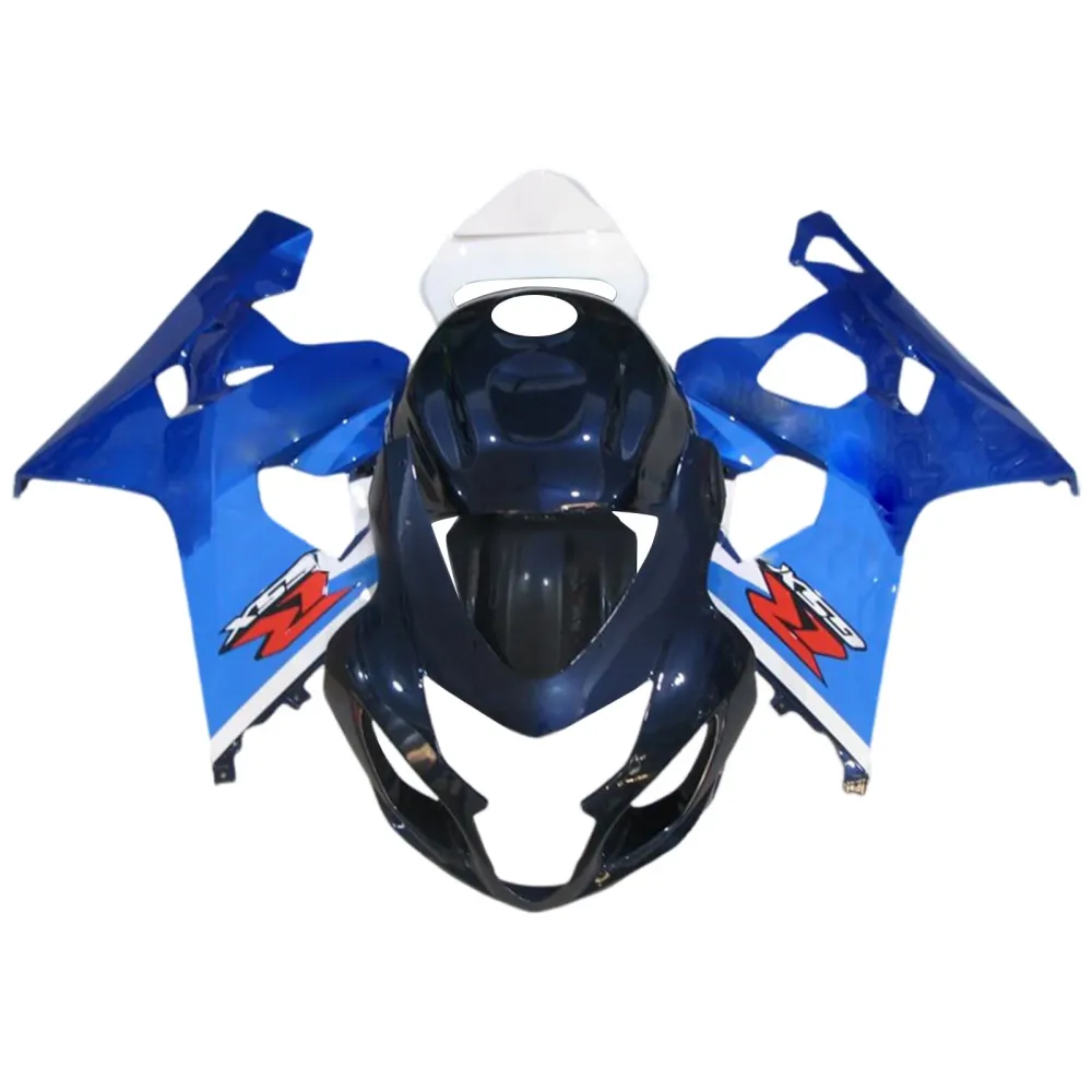 2004-2005 Suzuki GSXR 600/750 K4 Injeksjon Fairing Kit Bodywork Plastic ABS