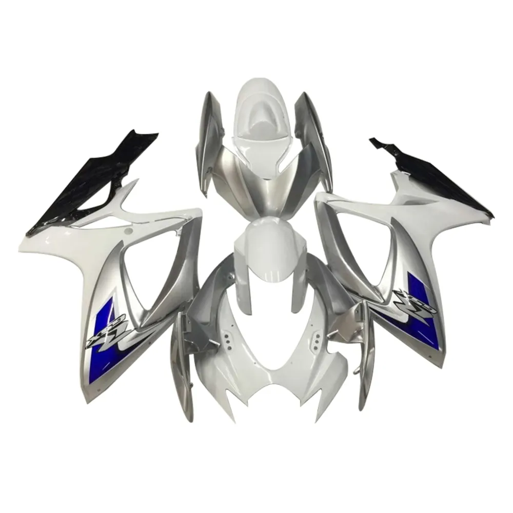 2006-2007 Suzuki GSXR 600/750 K6 Injeksjon Fairing Kit Bodywork Plastic ABS