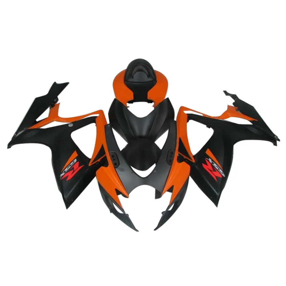 2006-2007 Suzuki GSXR 600/750 K6 Injeksjon Fairing Kit Bodywork Plastic ABS