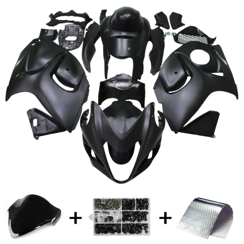 2008-2020 Suzuki Hayabusa GSX1300R Injeksjon Fairing Kit karosseri plast abs ABS