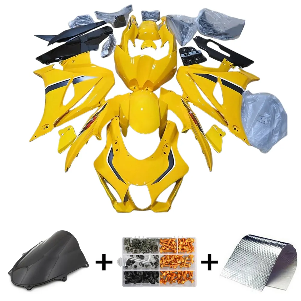 2017-2025 Suzuki GSXR1000 K17 Injeksjon Fairing Kit karosseri plast ABS #101