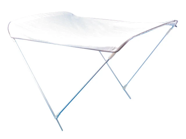 Talamex, Bimini topp 150x180x110cm, anodisert aluminium, hvit