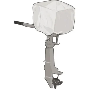 Talamex, Deksel påhengsmotor XXL, 150-300 hk, sølvgrå (1 stk)