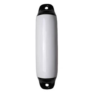 Talamex, Fender hvit med svart topp, 12,0 cm x 55,0 cm (1 stk)