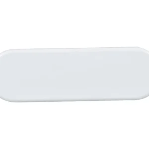 Talamex, Flatskjerm hvit 45x12x6 cm, PVC