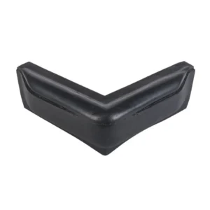 Talamex, Quay fendervinkel, svart, 25,0 cm (1 stk.)