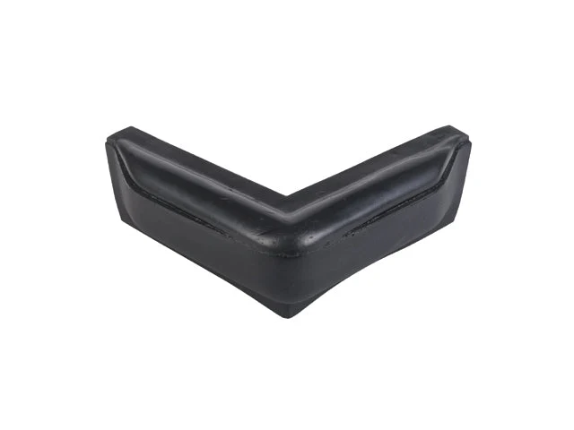 Talamex, Quay fendervinkel, svart, 25,0 cm (1 stk.)