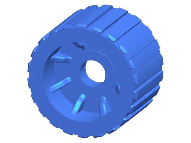 Talamex, Siderulle PU, L70mm Ø110mm A22,5mm (1 stk.)