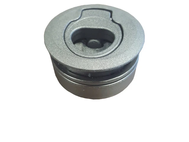 Talamex, Slamlås svart plast, maks dørtykkelse 22 mm (1 stk.)
