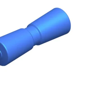 Talamex, V-kjølrulle PU, L295mm Ø82mm Skaft Ø16mm