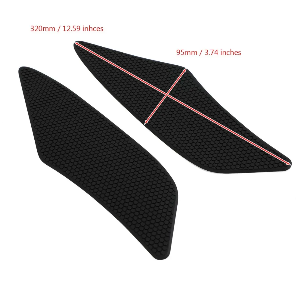 Tank Pads Traction Grips Protector Fit Yamaha YZF-R6 2017 2018 2019 2020 Generic