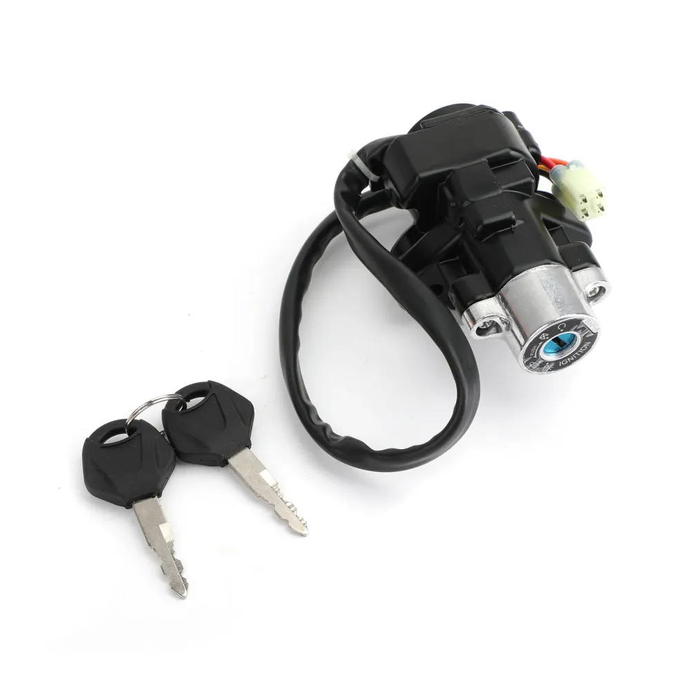 Tenningslåslås & Nøkkelsett 37100-16G00 37100-16G01 Suzuki GSXR1000/Z SV650 /SF/S SFV650 SF SV1000/S 2003-2015 Generisk